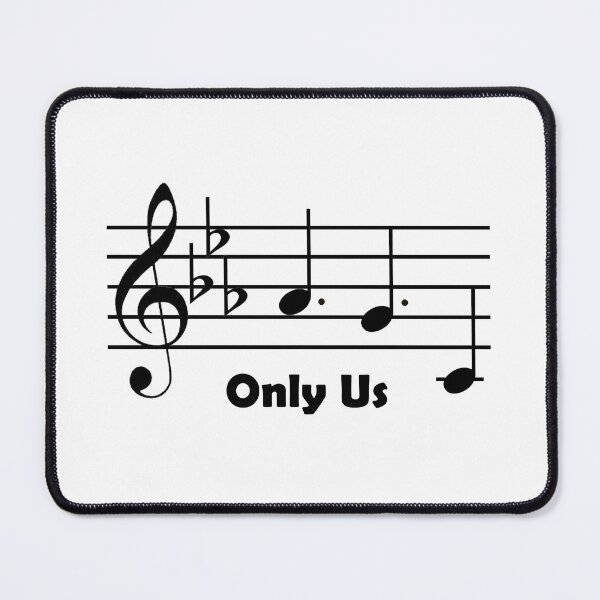 Item preview, Dear Evan Hansen Only Us Musical Notes with Text designed and sold by FeatheredPrints.
