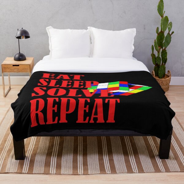 Item preview, Eat Sleep Solve Repeat designed and sold by CubingGenius.