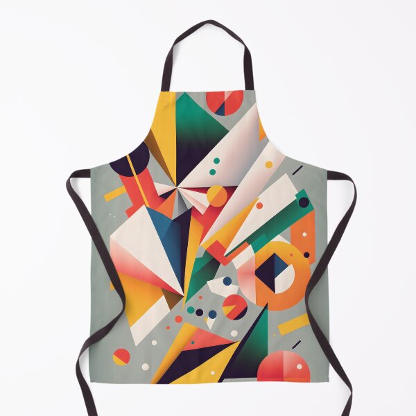 Item preview, abstract painting- geometric shapes designed and sold by R.L cases and stickers.