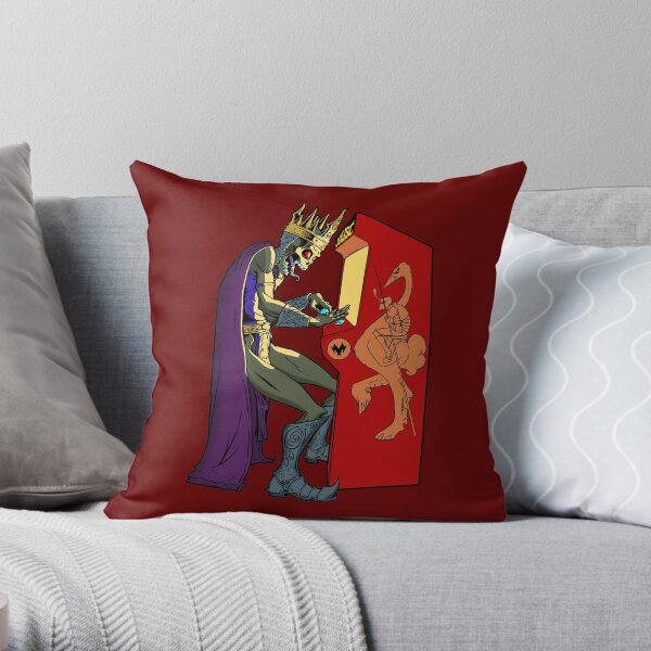 Art thou ready, player one? Throw Pillow