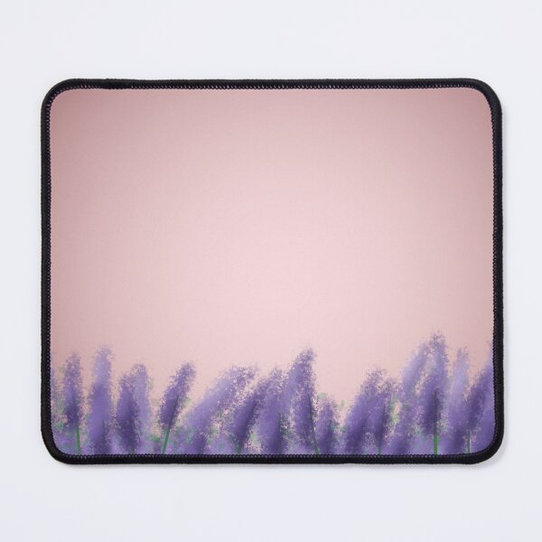 Item preview, lavender flowers (pink background) designed and sold by BerryShyKittens.