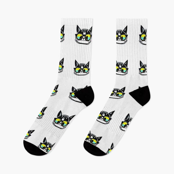 Item preview, Funny Cat Wearing Sunglasses designed and sold by AlexArtCollega.