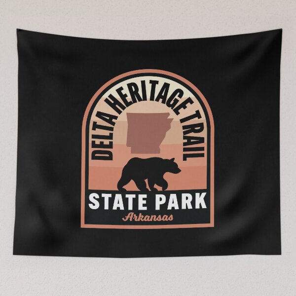 Item preview, Delta Heritage Trail State Park AR Bear designed and sold by HalpinDesign.