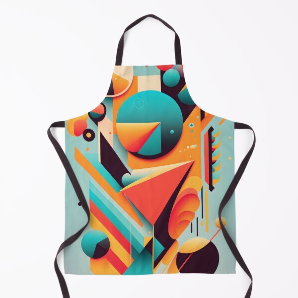 Item preview, abstract painting- geometric shapes designed and sold by R.L cases and stickers.
