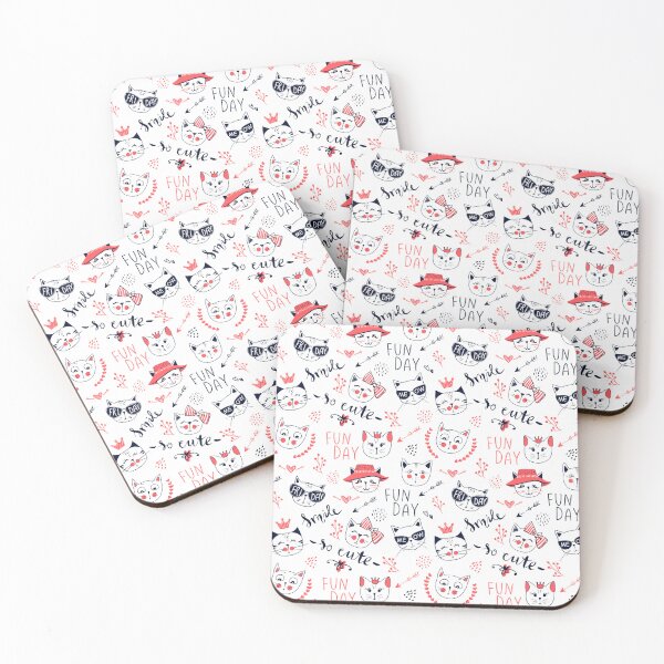 Item preview, Cute Kitten Faces Friday Fun Day designed and sold by Aiko  Ota.