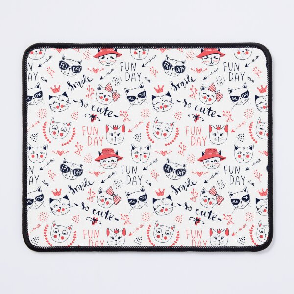 Item preview, Cute Kitten Faces Friday Fun Day designed and sold by Aiko Ota.