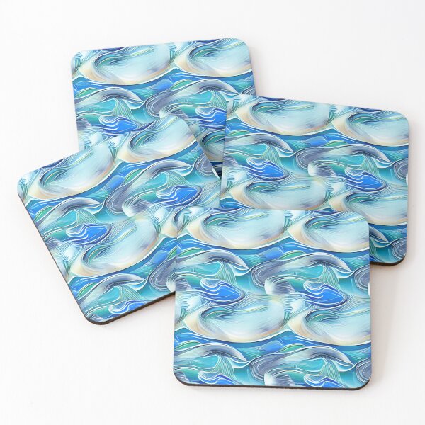 Item preview, Ocean Pattern 03 designed and sold by ONYX Pixee.