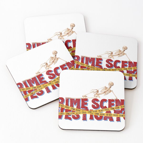 Item preview, Crime Scene Investigator Sticker designed and sold by SceneOfTheCrime.