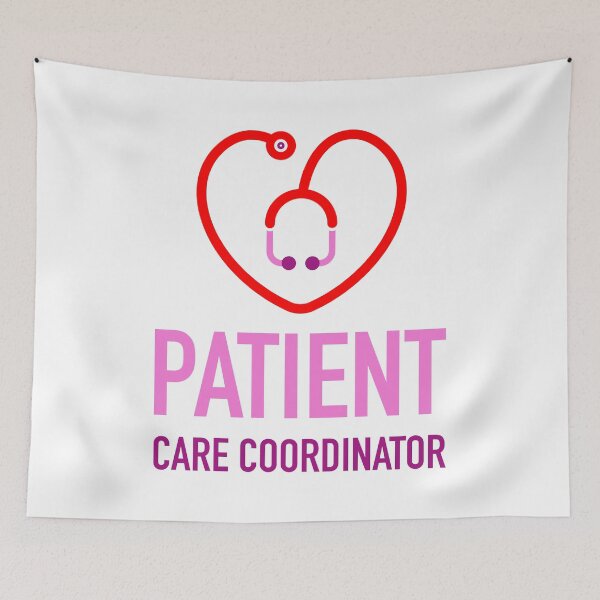 Item preview, Patient Care Coordinator Red Pink designed and sold by amersoliman.