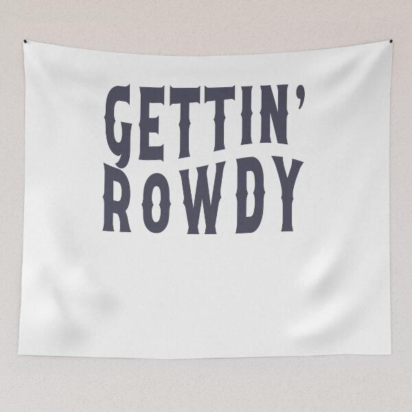 Item preview, Nashville Bachelorette Party Gettin' Rowdy Lavender Gray Gift for Bride designed and sold by mysticblvd.