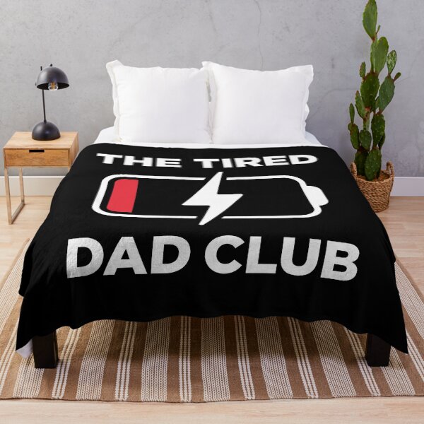 Item preview, The tired dad club designed and sold by PaulSDesign.