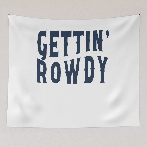 Item preview, Nashville Bachelorette Party Gettin' Rowdy Navy Blue Gift for Bride designed and sold by mysticblvd.