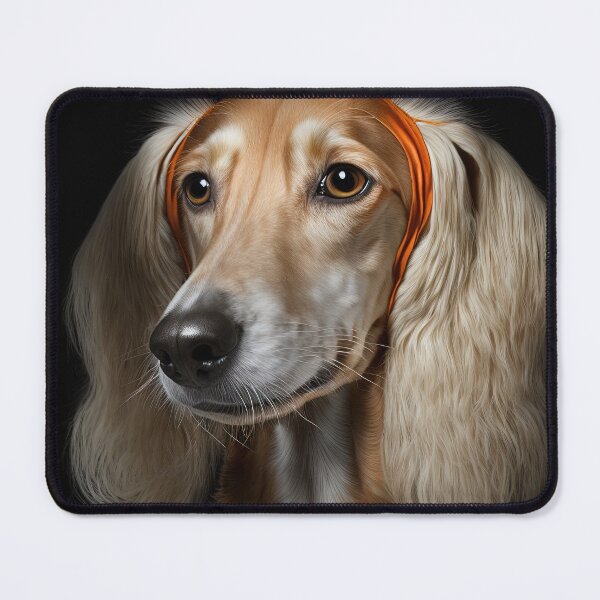 Item preview, Saluki Dog Vintage Portrait 35 designed and sold by jetaiart.