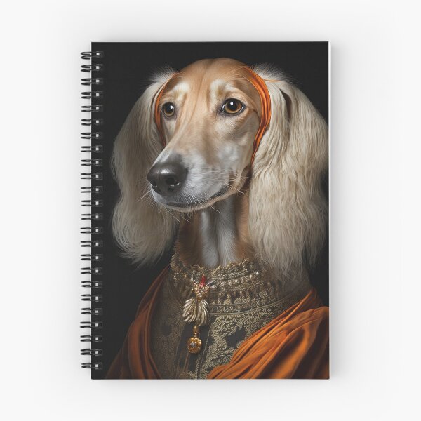 Item preview, Saluki Dog Vintage Portrait 35 designed and sold by jetaiart.