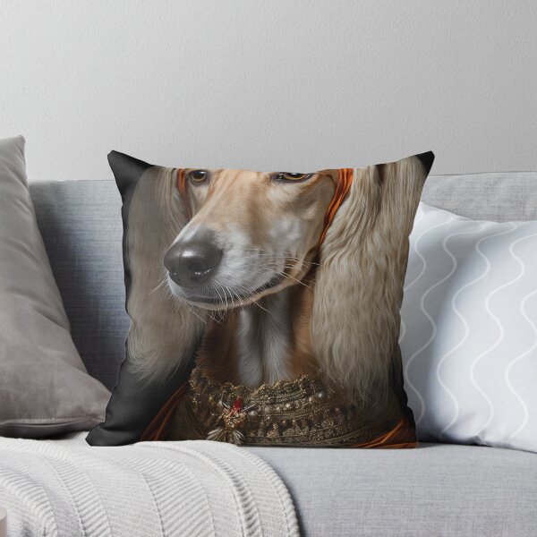 Item preview, Saluki Dog Vintage Portrait 35 designed and sold by jetaiart.