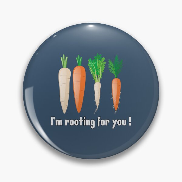 Item preview, I'm rooting for you!, International Carrot Day, carrots lovers Gift designed and sold by abdelhak2005.