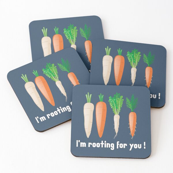 Item preview, I'm rooting for you!, International Carrot Day, carrots lovers Gift designed and sold by abdelhak2005.