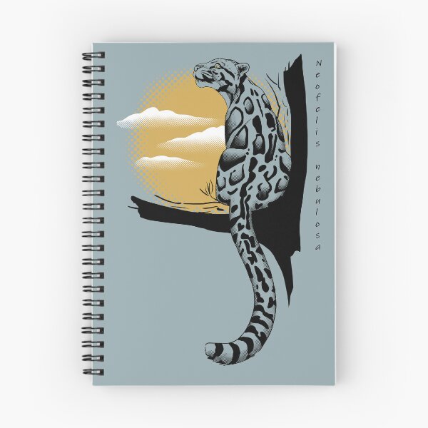 Item preview, Clouded Leopard - Sun Tree (Clouds) designed and sold by ArtByBreah.