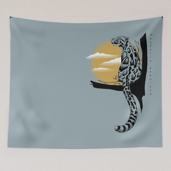 Item preview, Clouded Leopard - Sun Tree (Clouds) designed and sold by ArtByBreah.