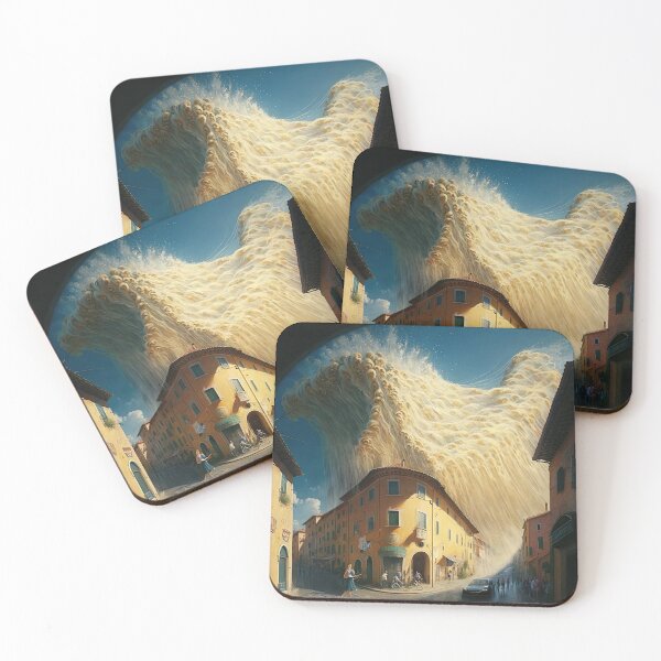 Item preview, The great wave of spaghetti mk.3 designed and sold by ArtEatLove.
