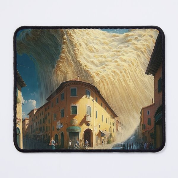 Item preview, The great wave of spaghetti mk.3 designed and sold by ArtEatLove.