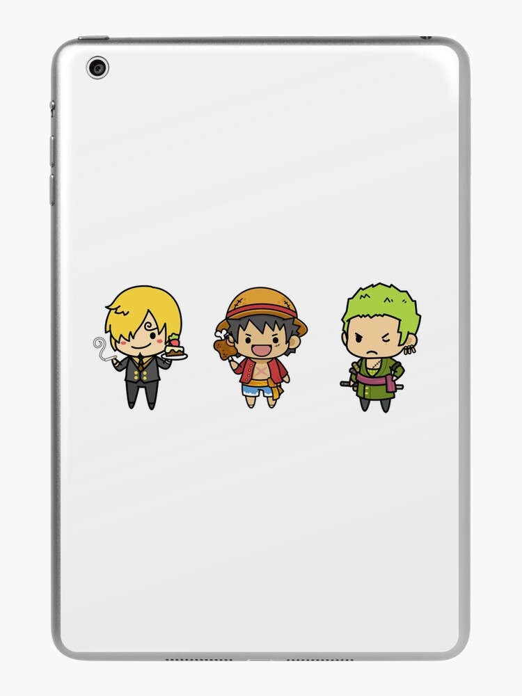 chibi anime one piece luffy iPad Case & Skin by LinaMercata0428