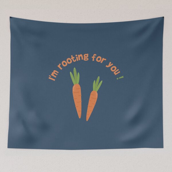 Item preview, I'm rooting for you!, International Carrot Day, carrots lovers Gift designed and sold by abdelhak2005.
