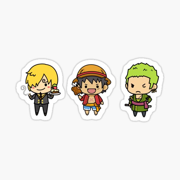 One Piece Icons & Ship Sticker Set Anime Stickers