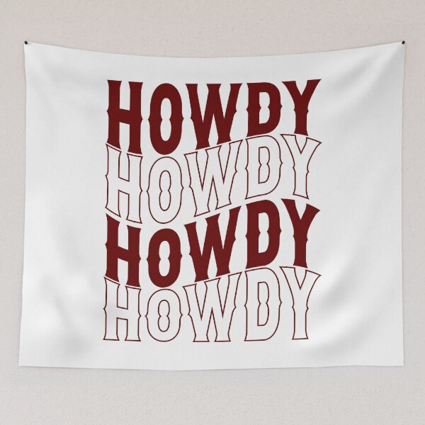 Item preview, Nashville Bachelorette Party Howdy Dark Red Gift for Bride designed and sold by mysticblvd.