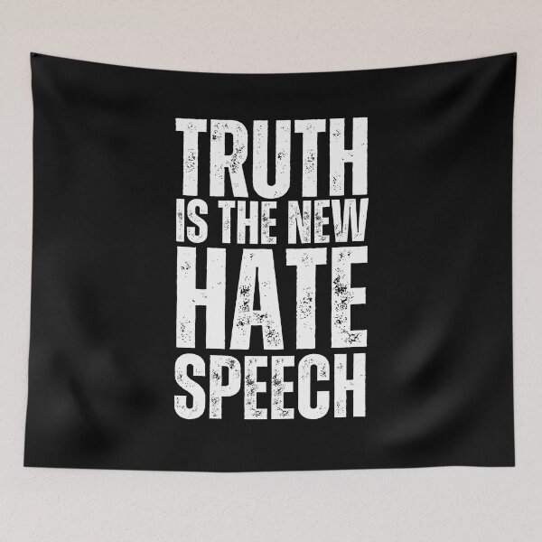 Item preview, Truth The New Hate Speech Political Correctness T-Shirt  designed and sold by vensoos.