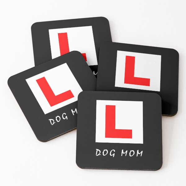 Item preview, Funny "Dog Mom" learner L Plate sign designed and sold by LindaCooke.