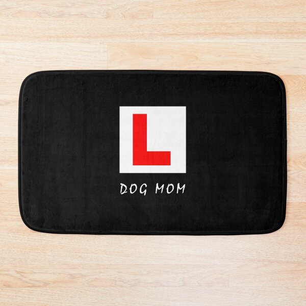 Item preview, Funny "Dog Mom" learner L Plate sign designed and sold by LindaCooke.