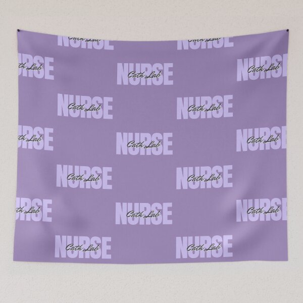 Item preview, Cath Lab Nurse | Cath Lab Nursing | Nurse Typographic | Nursing Specialties designed and sold by DesignsRN.