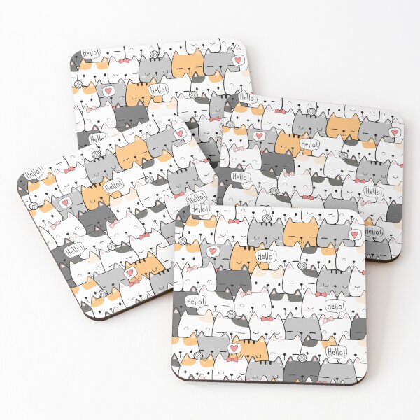 Item preview, Cute Kitten Faces Friday Fun Day designed and sold by Aiko  Ota.