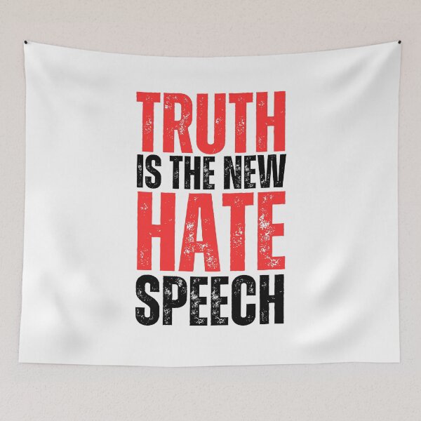 Item preview, Truth The New Hate Speech Political Correctness T-Shirt  designed and sold by vensoos.