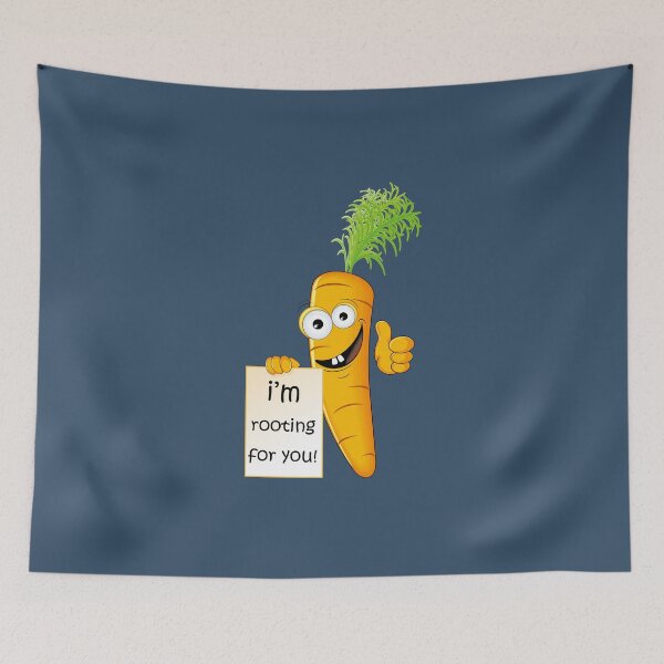 Item preview, I'm rooting for you!, International Carrot Day, carrots lovers Gift designed and sold by abdelhak2005.