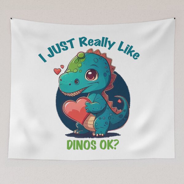Item preview, I Just Really Like Dinos Ok designed and sold by lightjourney.