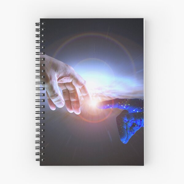 Item preview, Concepto de Inteligencia Artificial AI y Humanidad designed and sold by NeonAbstracts.