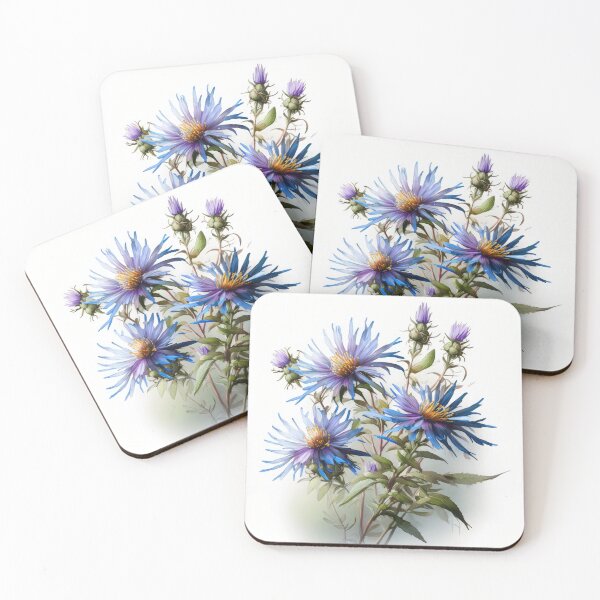 Item preview, Aster Flowers  designed and sold by Vanover Designs.