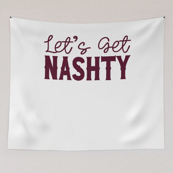 Item preview, Nashville Bachelorette Party Let's Get Nashty Burgundy Wine Gift for Bride designed and sold by mysticblvd.