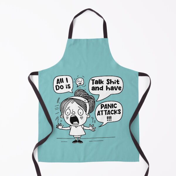 Item preview, All I Do is Talk and Have Panic Attacks designed and sold by Jakub Nawrocki.