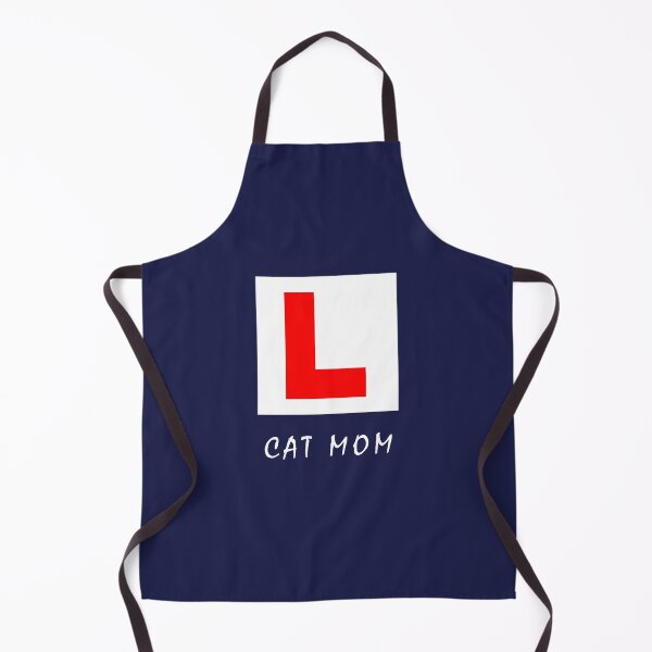 Item preview, Funny "Cat Mom" learner L Plate sign designed and sold by LindaCooke.