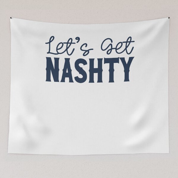 Item preview, Nashville Bachelorette Party Let's Get Nashty Navy Blue Gift for Bride designed and sold by mysticblvd.