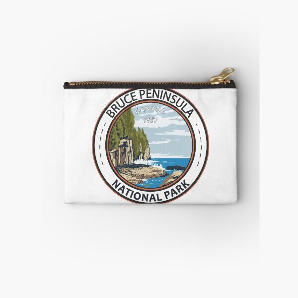 Item preview, Bruce Peninsula National Park Canada Vintage Badge designed and sold by KrisSidDesigns.