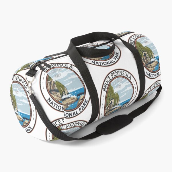 Item preview, Bruce Peninsula National Park Canada Vintage Badge designed and sold by KrisSidDesigns.