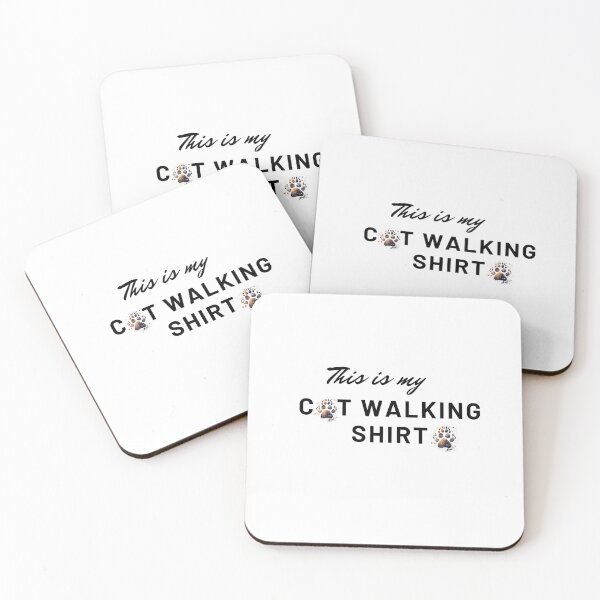 Item preview, This is my cat walking shirt/ Custom Design Unisex Shirt designed and sold by ShopminaTresors.