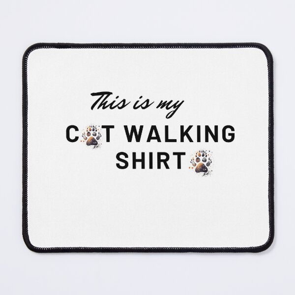 Item preview, This is my cat walking shirt/ Custom Design Unisex Shirt designed and sold by ShopminaTresors.