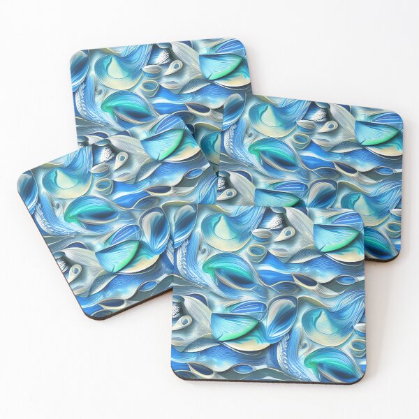 Item preview, Ocean Pattern 06 designed and sold by ONYX Pixee.