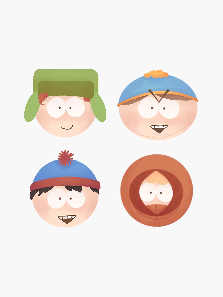 Edited south park characters