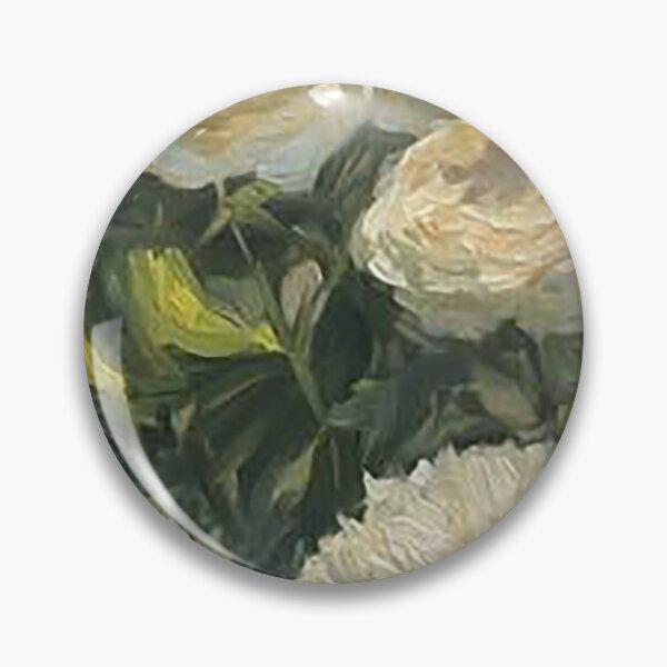 Item preview, Springtime White Rose Floral Pattern designed and sold by Freshfroot.